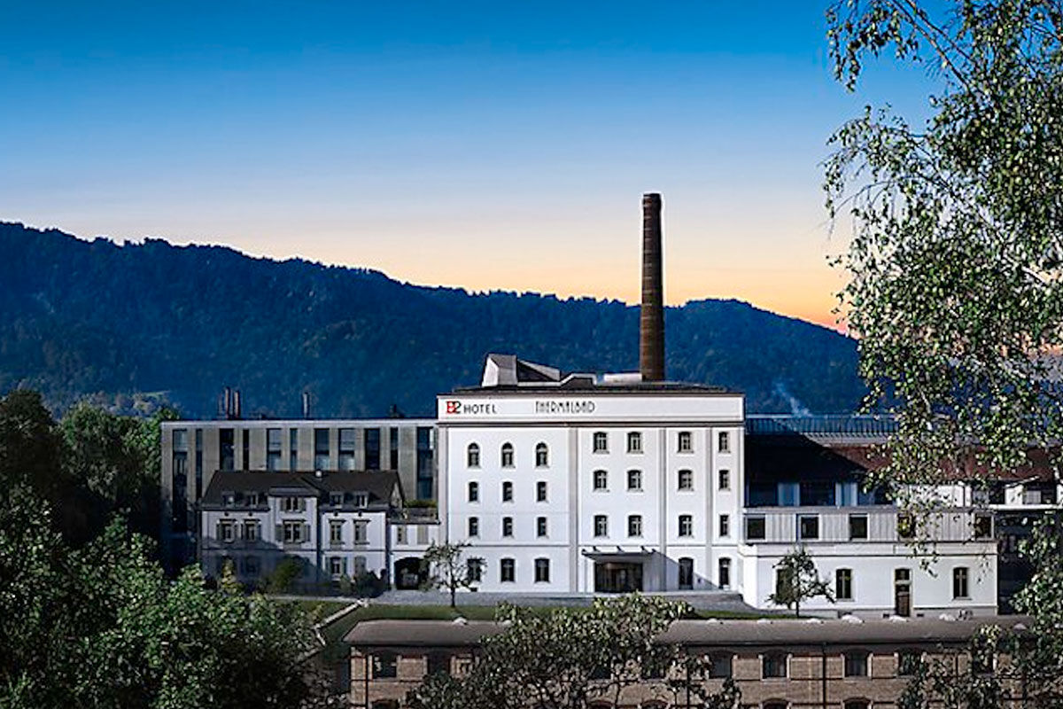 <b>B2 Boutique Hotel</b> - Housed in a 19th-century brewery, the B2 Boutique Hotel and Spa is as hip as they come: with contemporary architectural additions (such as a geometric rooftop pool), soaring floor-to-ceiling library in the lounge/bar (with over 33,000 books) and a wellness area with various pools and a steam bath. The hotel is close to the Kunsthaus Zurich museum as well as direct transportation.