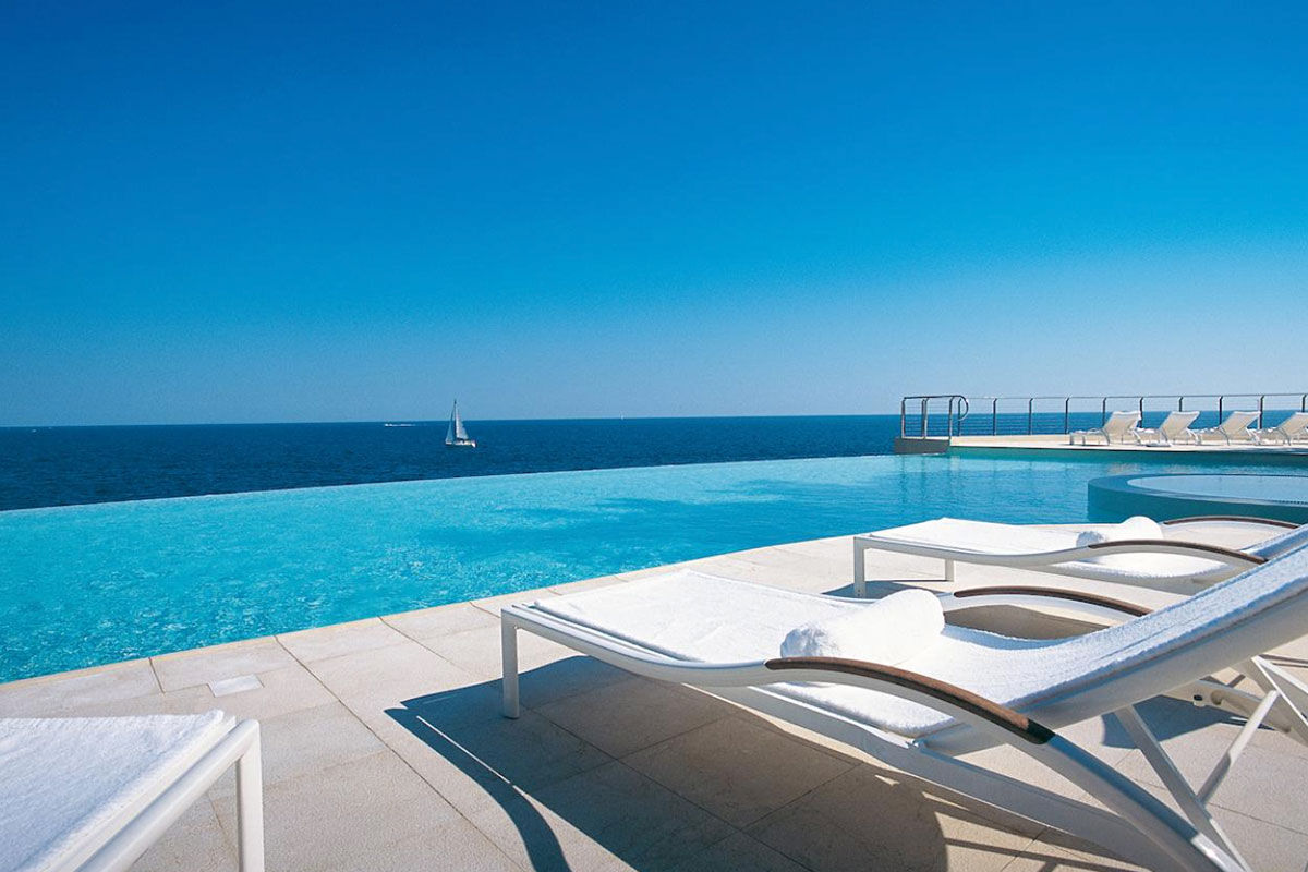 <b>Cap Estel, Eze</b> - Set on a secluded peninsula, this sophisticated seafront hotel is housed in an 1899 building and has a private beach for guests. This lush, green property is also home to a saltwater infinity pool, acclaimed restaurant and sauna.