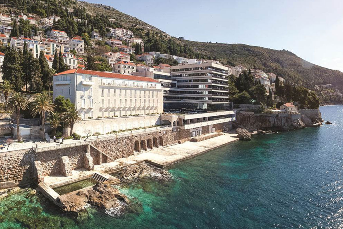 <b>Hotel Excelsior</b> - While a guest at the landmark Hotel Excelsior, you can take a 5-minute stroll down to Dubrovnik’s Old Town, explore the local shops or stay on the property and lounge on a plush recliner by the coast of the Adriatic Sea. Grab a cocktail at the piano bar before heading to dinner under the stone arches or relax in the spa for an evening of rest.