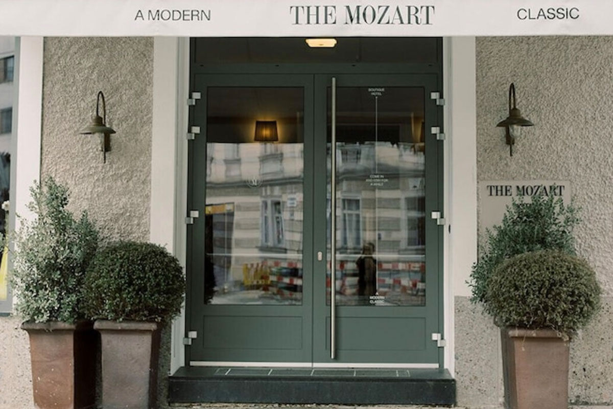 <b>Hotel Mozart</b> - Warm, with sage-colored walls throughout, the Hotel Mozart is relaxed, trendy and charming with its hardwood floors, and orb lighting. Guests enjoy the 10-minute walk into the historic Old Town to explore Salzburg and its sights.