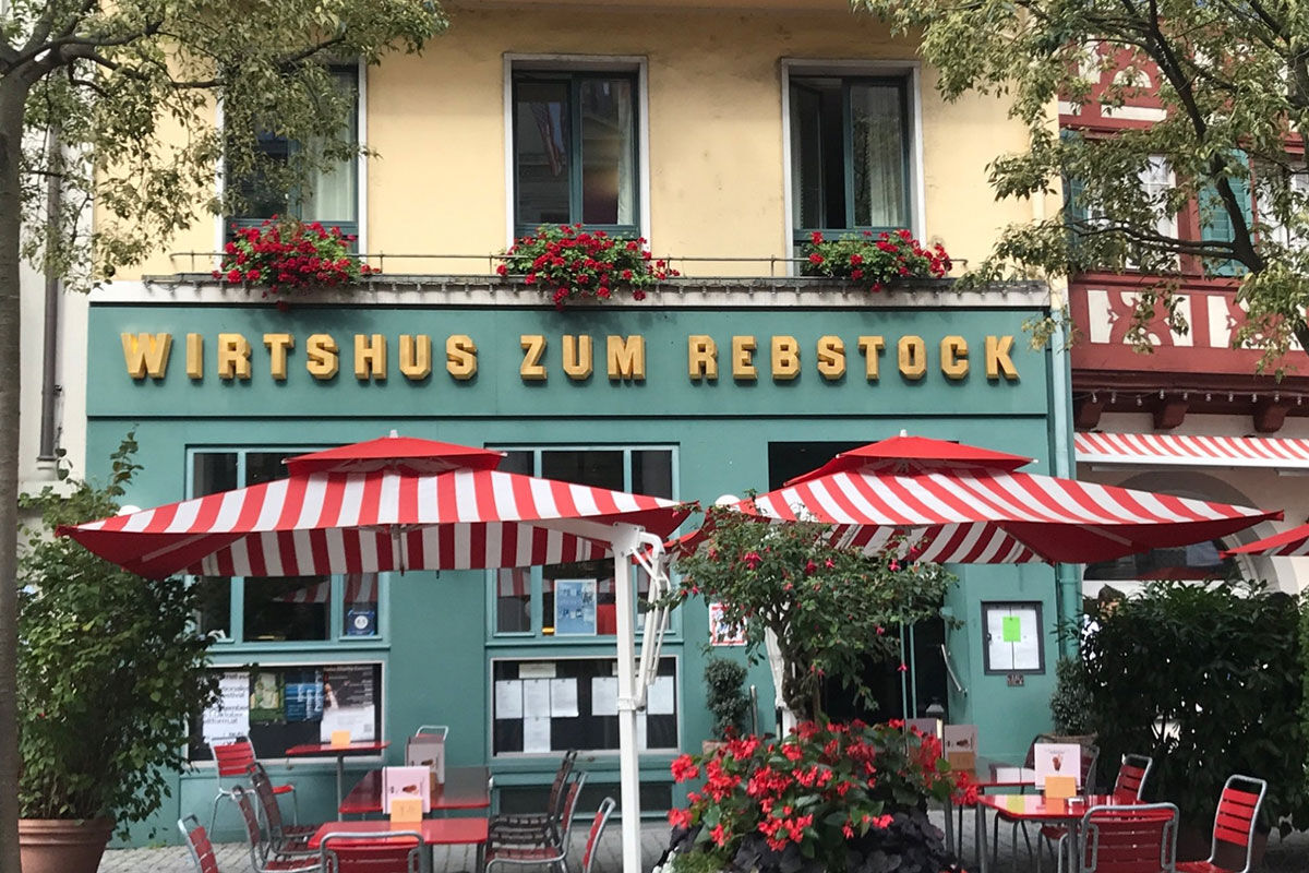 <b>Hotel Rebstock</b> - This picturesque boutique hotel sits in a historic half-timbered building with a turret and uses red-and-white stripes to draw guests’ eyes. Charming Hotel Rebstock sits at the foot of the Hofkirche Cathedral and offers 2 restaurants, a bar, seasonal terrace and informal rooms with artistic decoration.