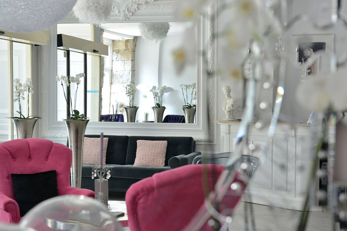 <b>Hotel La Villa Nice Victor Hugo, Nice</b> - This flashy boutique hotel is set in a belle epoque building and is less than 10 minutes to the Place Massena, Promenade des Anglais and the beach. The lounge has pink velvet chairs, fur rugs and a tempting bar for your glamorous stay.