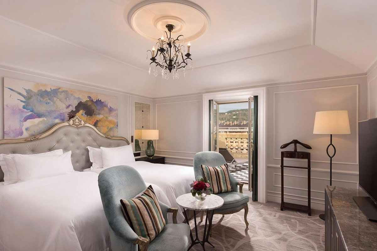 <b>Maria Cristina Hotel, Donostia</b> - In the heart of Donostia, this grande belle epoque hotel dates back to 1912 and overlooks the Urumea River. The rooms have a refined taste, the chic restaurant has Asian inspired cuisine and the shades of blue bar is moody and luxe.