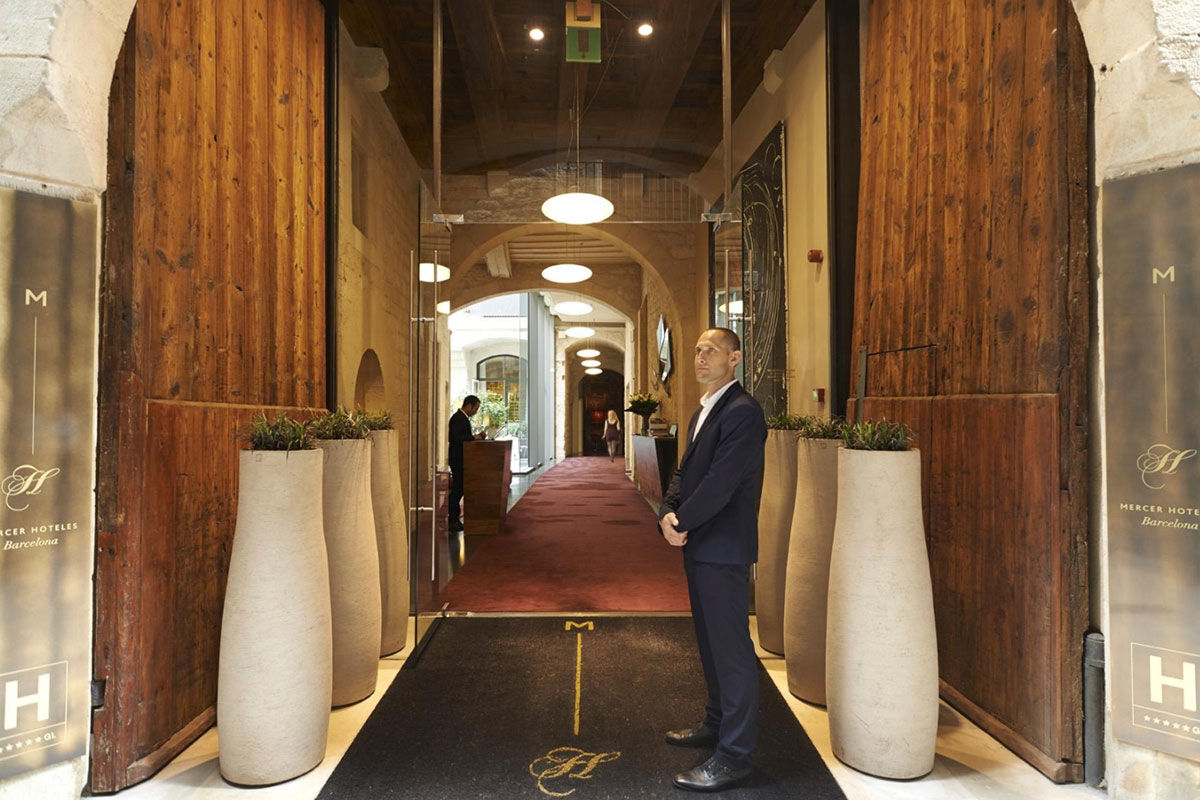 <b>Mercer</b> - Within a 10-minute walk to Las Ramblas, the Mercer Hotel is located within the historic quarter and showcases its stone walls and original wooden beams. The rooms are modern and minimalist, and the rooftop pool, bar and terrace are great spots to hang out after a day of exploring Barcelona.