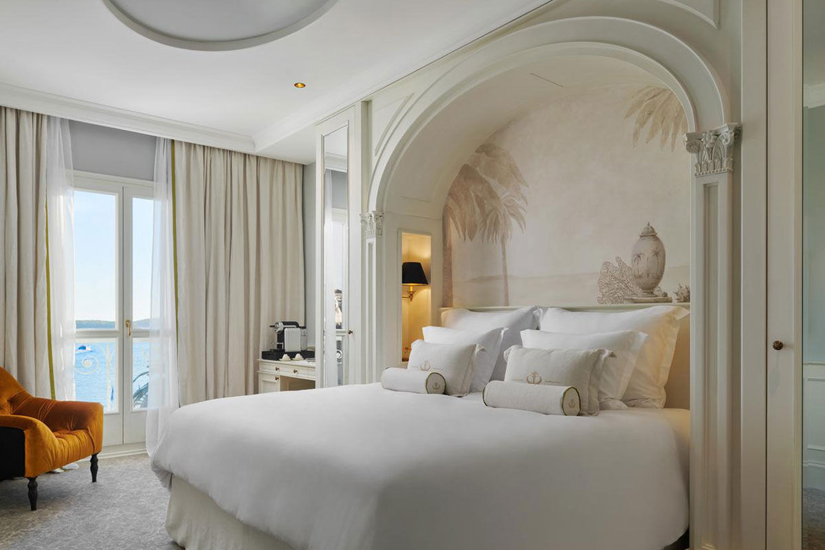 <b>Palace Elisabeth, Hvar</b> - Set in a stately building from 1869, this genteel hotel sits on a cobbled square facing the Port of Hvar. Palace Elisabeth quietly boasts of its upscale Italian restaurant that offers panoramic views, its outdoor terrace lounge with plush seating, as well as the courtyard pool to which guests retreat after a drink at the refined bar.