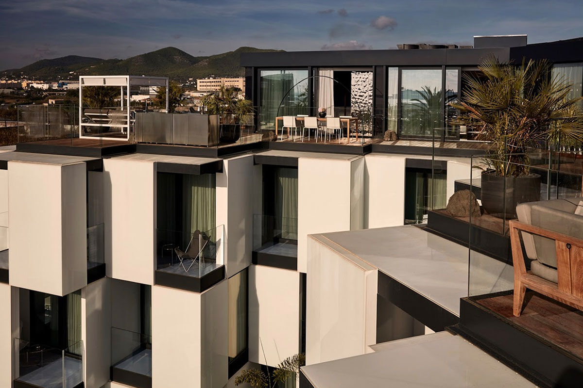 <b>Sir Joan, Ibiza</b> - Located in the canter of Ibiza, Sir Joan is an intimate retreat with sleek design and contemporary touches. There’s a plunge pool, casual eatery and a hip Japanese/Peruvian restaurant to grab a bit before heading out into Ibiza’s nightlife.