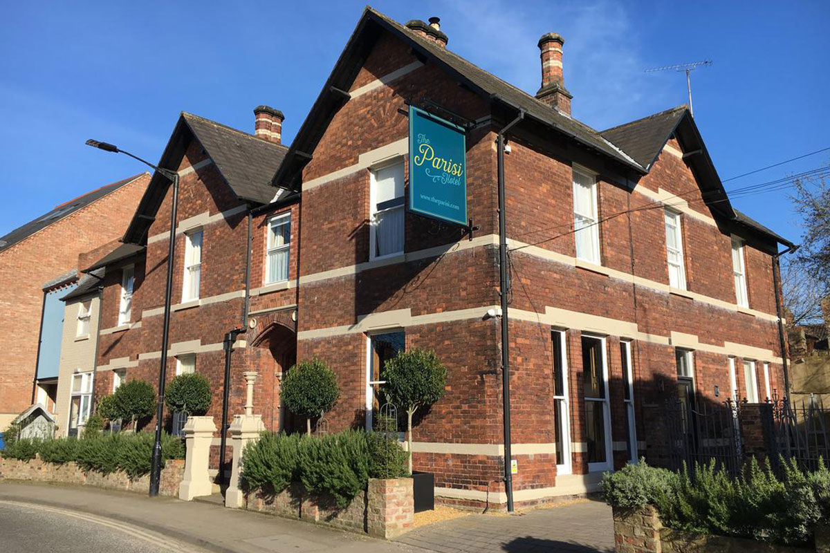 <b>The Parisi Hotel</b> - Only a 6-minute walk to The Shambles (a popular shopping street with timber-framed buildings), this converted rectory from the Victorian era is now a contemporary hotel overlooking the Church of St. Denys. With a library lounge and a garden with seating, this boutique hotel is cozy, bright and features colorful paintings throughout.