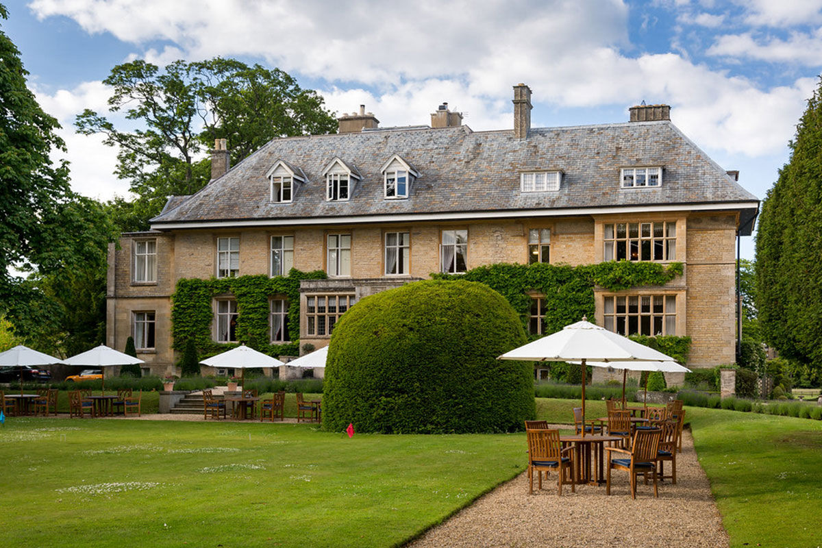 <b>The Slaughters Manor House, Cheltenham</b> - With contemporary interior design, this 17th century manor house is a chic rendition of country elegance. The Slaughters Manor House is home to an acclaimed restaurant offering a seasonal menu, landscaped gardens and a croquet lawn, just in case you’re feeling competitive.