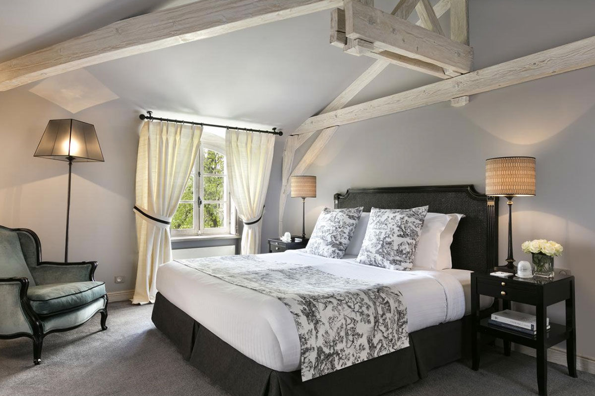 <b>Domaine des Hauts de Loire, Veuzain sur Loire</b> - Covered in ivy, this 19th century hunting lodge is located within the Vallee de la Loire UNESCO world heritage area and has much to offer guests. Picturesque petanque court, fine dining restaurant, pool and classically ornate rooms are all things that guests will find upon arrival.