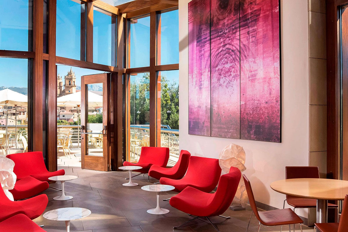 <b>Hotel Marques de Riscal, Elciego</b> - Designed by architect Frank Gehry, the Hotel Marques de Riscal is a piece of artwork in and of itself and has incredible views over the vineyard. Nestled within the medieval village of Elciego, the spectacular curves, titanium roof and avant garde feel is surprising within the region, to say the least!