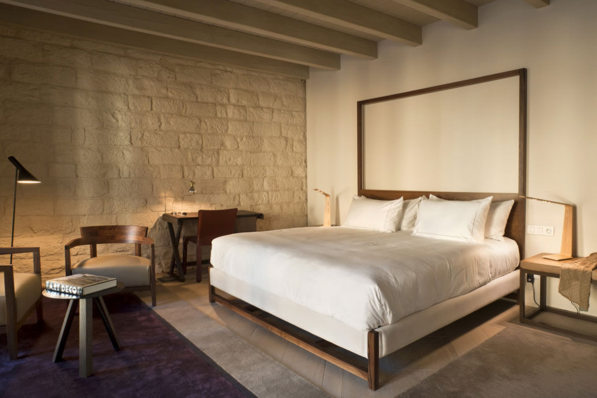 <b>Mercer</b> - Within a 10-minute walk to Las Ramblas, the Mercer Hotel is located within the historic quarter and showcases its stone walls and original wooden beams. The rooms are modern and minimalist, and the rooftop pool, bar and terrace are great spots to hang out after a day of exploring Barcelona.