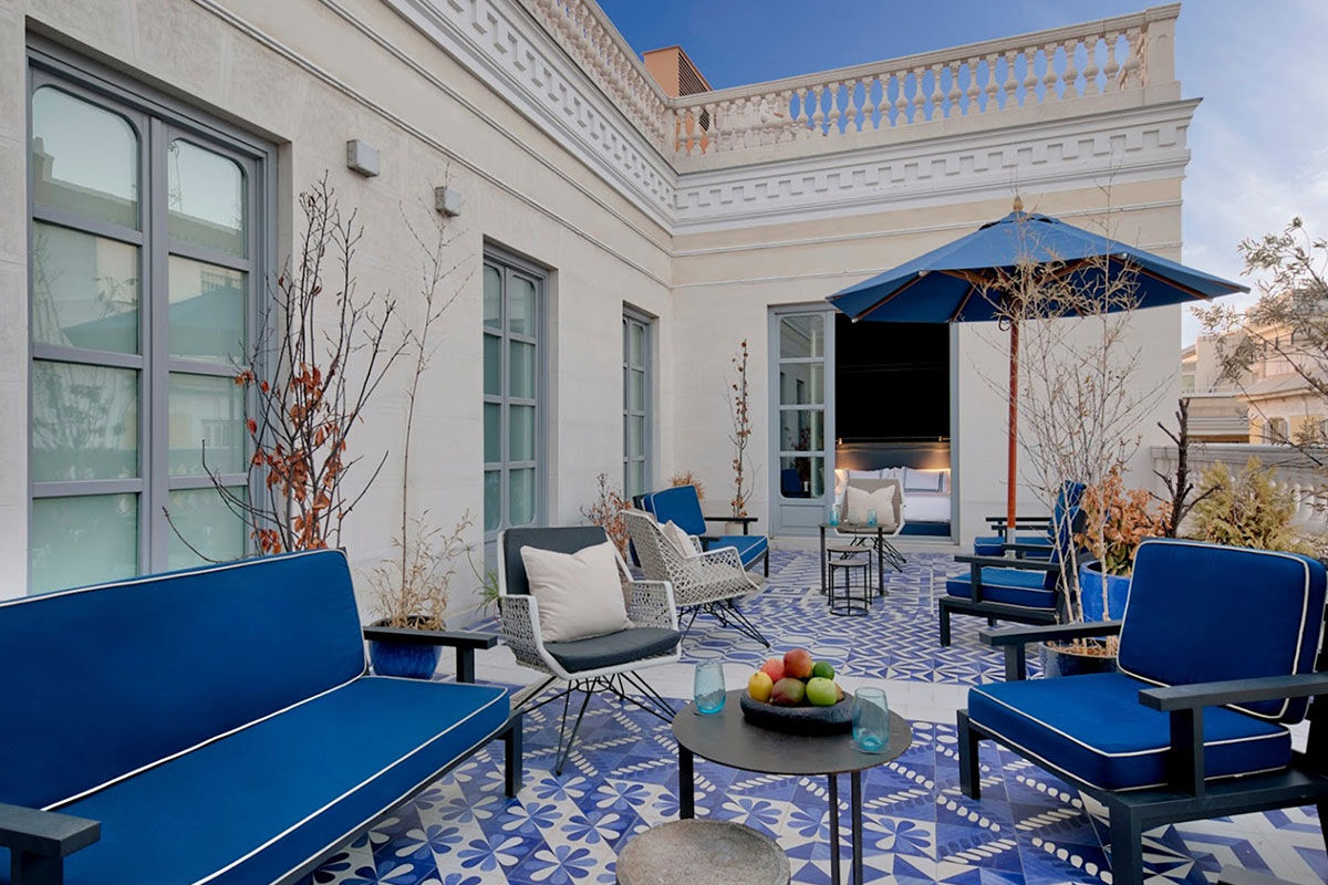 <b>Only YOU Boutique Hotel Madrid</b> - Set in the Salesas neighborhood and within a historic 19th century mansion, this trendy hotel has won awards for its design. Classic, but with pops of funk and color, the Only YOU Boutique Hotel is upscale with a bit of fun.