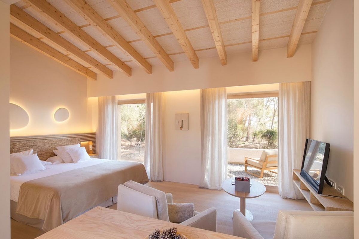 <b>Pleta De Mar Luxury Hotel By Nature, Capdepera</b> - This rustic-chic resort is surrounded by rural fields and greenery, but also has incredible views of the Balearic Sea. Dine at either the open-air or polished inside restaurant, swim in the refreshing pool or lounge on the outside terrace under a canopy.