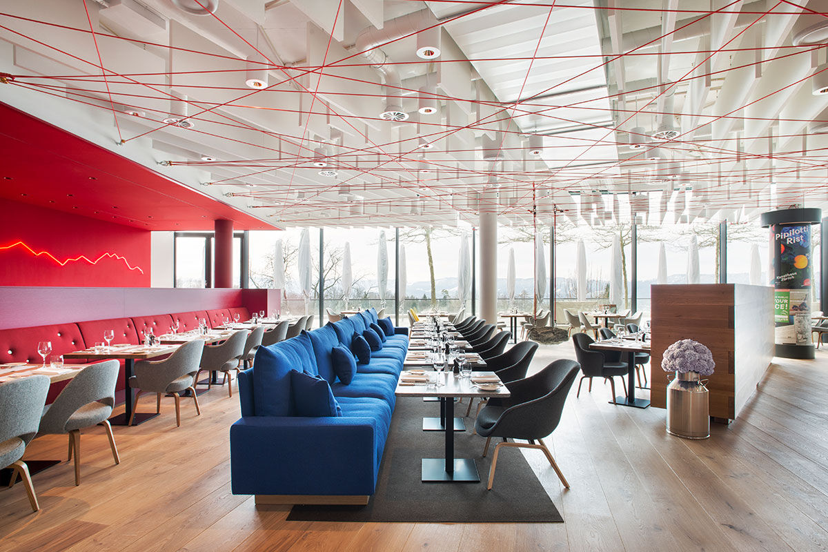 <b>The Dolder Grand</b> - A castle in the sky, this contemporary art hotel is housed in a stately building est.1899 and has views of the Alps and Lake Zurich. Enter this fairytale-like hotel and find a two Michelin starred restaurant, a comprehensive spa, panoramic pool, as well as a lounge/bar with live piano music.