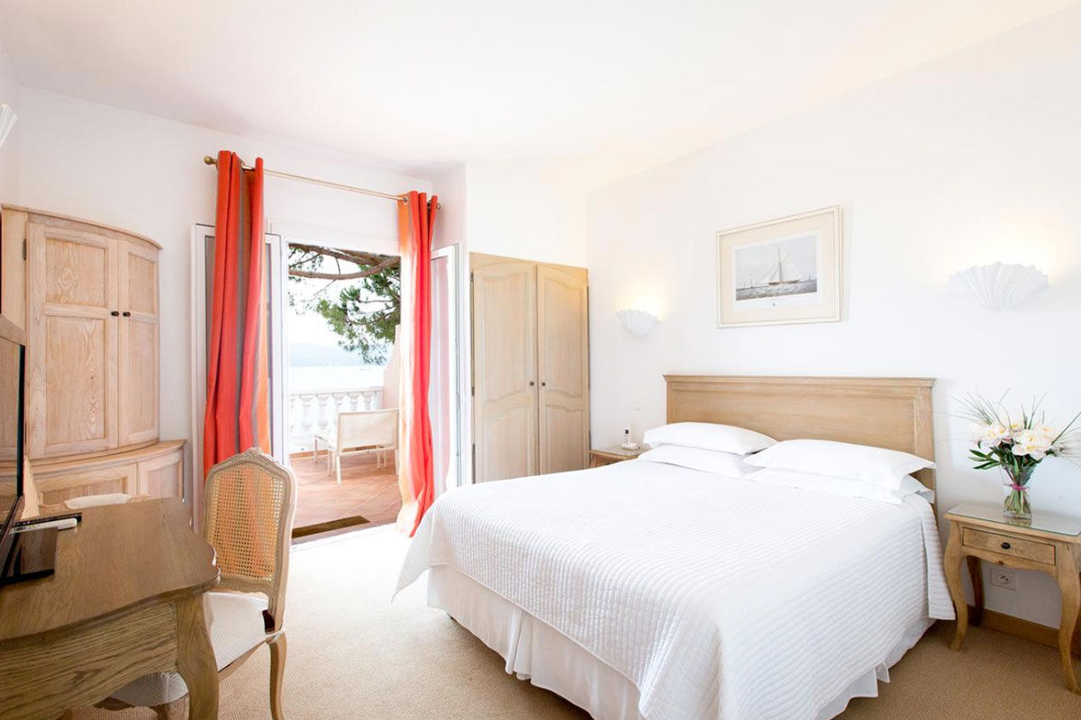 <b>Hotel Les Mouettes, Ajaccio</b> - Set right on the coast of the Gulf of Ajaccio, this pink palace has a private beach, heated saltwater pool and snorkeling gear available for guests. There’s also a lounge, cocktail bar and spa treatments offered on the rooftop terrace.