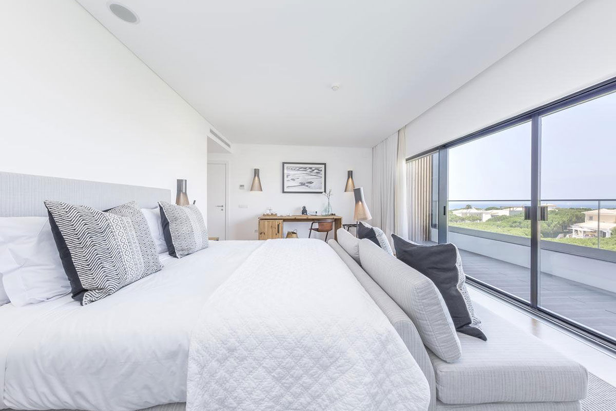 <b>Praia Verde Boutique Hotel, Castro Marim</b> - Set in a pine forest in the heart of Eastern Algarve, not far from the Atlantic Ocean, this sleek hotel attracts the trendiest of travelers. The modern architecture, chic furniture, and Mediterranean restaurant with a wood oven makes guests feel a sort of unfussy luxury during their stay.