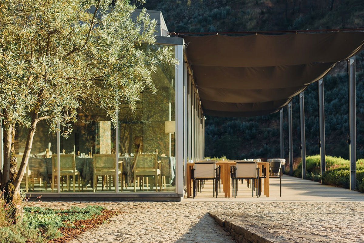 <b>Douro41 Hotel & Spa, Castelo de Paiva</b> - Set on the southern end of the Duoro River, this contemporary hotel uses its stonework, neutral palette, and minimalist décor to coerce guests into nature. With lots of light, panoramic views and an attention to detail, the Douro41 Hotel and Spa is a blank canvas for travelers to jump start their creativity and wellbeing.
