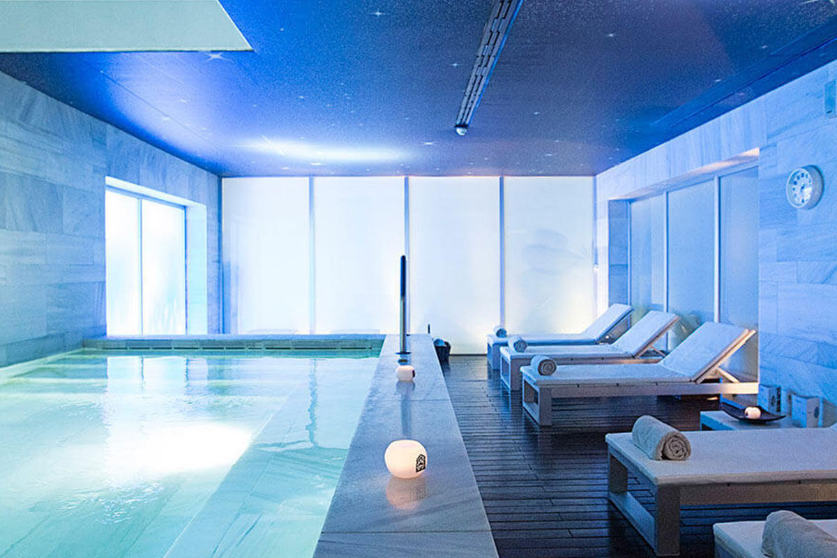 <b>Hospes Palacio de los Patos</b> - Traditional meets modern at the Hospes Palacio de los Patos. The hotel itself is housed in two buildings: one 19th century palace and one contemporary designer structure. With a sleek restaurant and terrace, guests are surprised and pleased to see original floor mosaics and ceiling murals throughout.