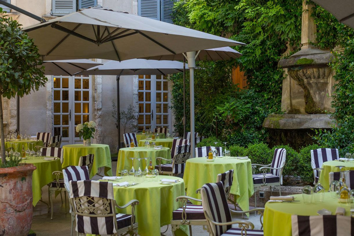 <b>Hotel d'Europe, Avignon</b> - In the medieval city center, on a cobblestone side street, this 1580s mansion-turned-luxe hotel rests with confident ease. There’s a fine-dining restaurant as well as a lounge bar, and guests are only a 5-minute walk to the 12th century ruins of Pont d’Avignon bridge and the Palais de Papes.