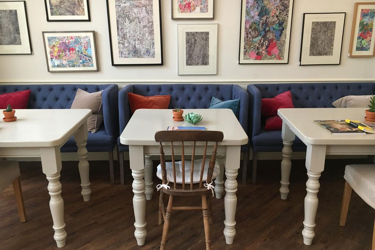 <b>The Parisi Hotel</b> - Only a 6-minute walk to The Shambles (a popular shopping street with timber-framed buildings), this converted rectory from the Victorian era is now a contemporary hotel overlooking the Church of St. Denys. With a library lounge and a garden with seating, this boutique hotel is cozy, bright and features colorful paintings throughout.