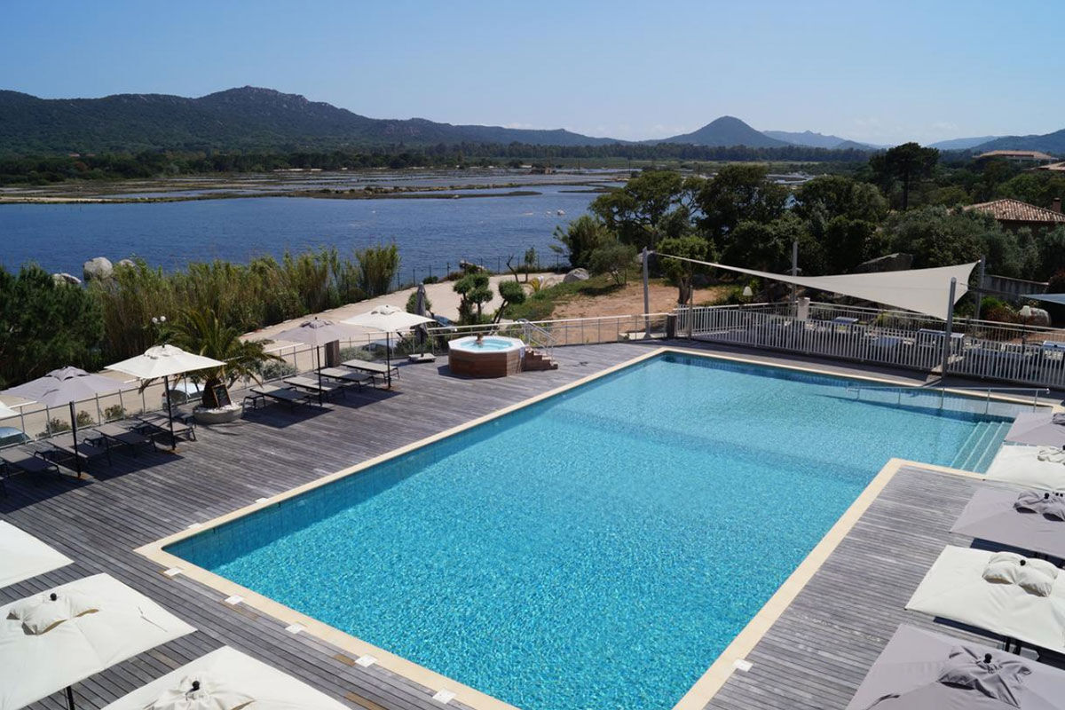 <b>Hotel Costa Salina, Porto-Vecchio</b> - With a pool and terrace looking over the harbor and Mediterranean Sea, this modern hotel is only a 9-minute walk to the Porto Vecchio ferry. Relax in the hot tub, grab a snack from the pool-side bar or head into Old Town for some shopping!