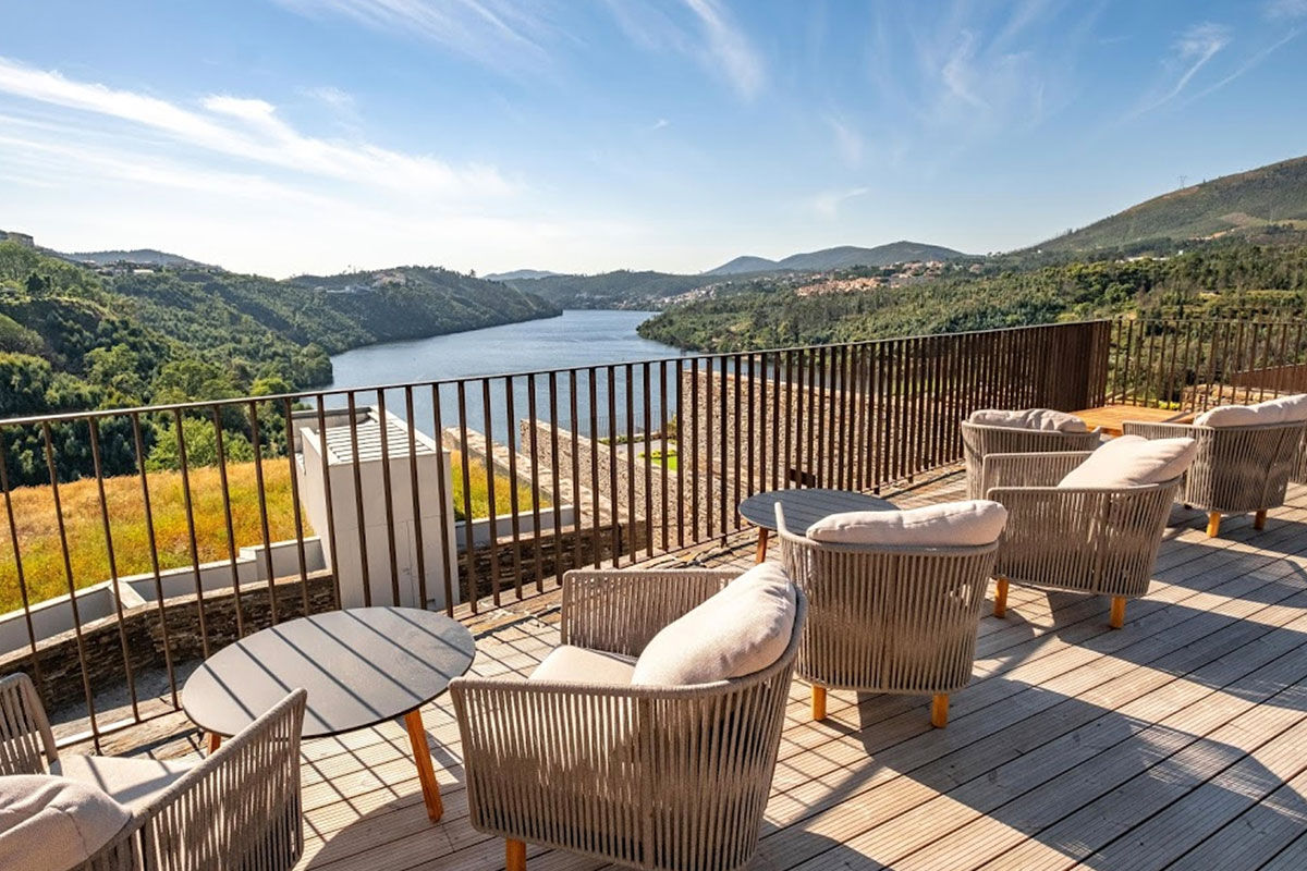 <b>Douro41 Hotel & Spa, Castelo de Paiva</b> - Set on the southern end of the Duoro River, this contemporary hotel uses its stonework, neutral palette, and minimalist décor to coerce guests into nature. With lots of light, panoramic views and an attention to detail, the Douro41 Hotel and Spa is a blank canvas for travelers to jump start their creativity and wellbeing.