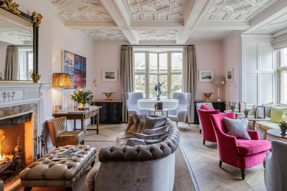 <b>The Slaughters Manor House, Cheltenham</b> - With contemporary interior design, this 17th century manor house is a chic rendition of country elegance. The Slaughters Manor House is home to an acclaimed restaurant offering a seasonal menu, landscaped gardens and a croquet lawn, just in case you’re feeling competitive.