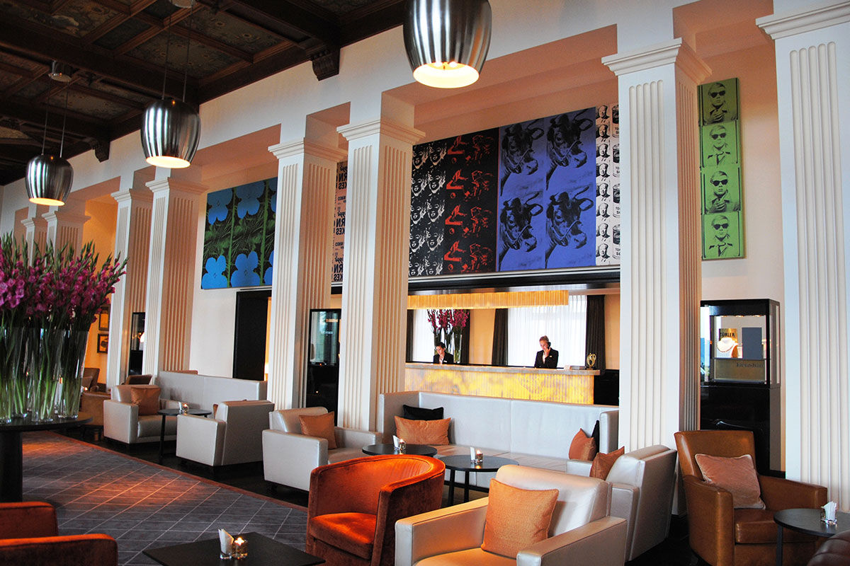 <b>The Dolder Grand</b> - A castle in the sky, this contemporary art hotel is housed in a stately building est.1899 and has views of the Alps and Lake Zurich. Enter this fairytale-like hotel and find a two Michelin starred restaurant, a comprehensive spa, panoramic pool, as well as a lounge/bar with live piano music.