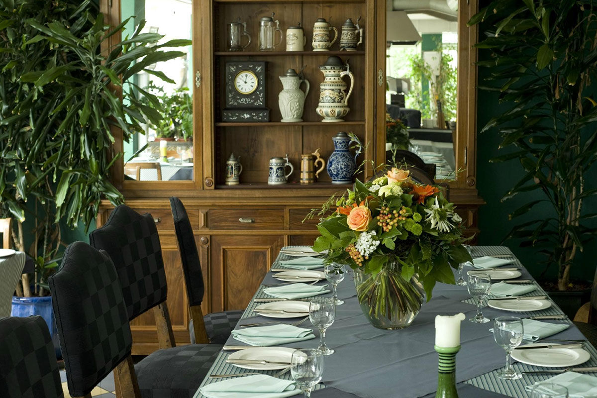 <b>Hotel Rebstock</b> - This picturesque boutique hotel sits in a historic half-timbered building with a turret and uses red-and-white stripes to draw guests’ eyes. Charming Hotel Rebstock sits at the foot of the Hofkirche Cathedral and offers 2 restaurants, a bar, seasonal terrace and informal rooms with artistic decoration.