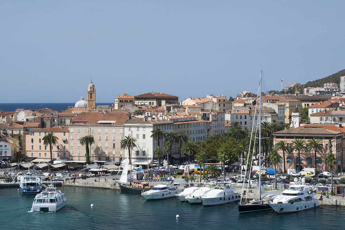 <b>Hotel Les Mouettes, Ajaccio</b> - Set right on the coast of the Gulf of Ajaccio, this pink palace has a private beach, heated saltwater pool and snorkeling gear available for guests. There’s also a lounge, cocktail bar and spa treatments offered on the rooftop terrace.