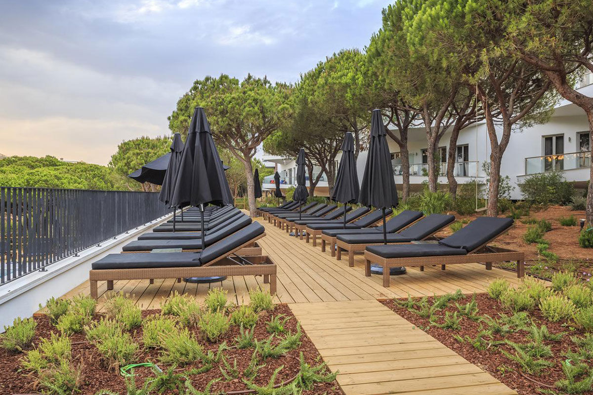 <b>Praia Verde Boutique Hotel, Castro Marim</b> - Set in a pine forest in the heart of Eastern Algarve, not far from the Atlantic Ocean, this sleek hotel attracts the trendiest of travelers. The modern architecture, chic furniture, and Mediterranean restaurant with a wood oven makes guests feel a sort of unfussy luxury during their stay.