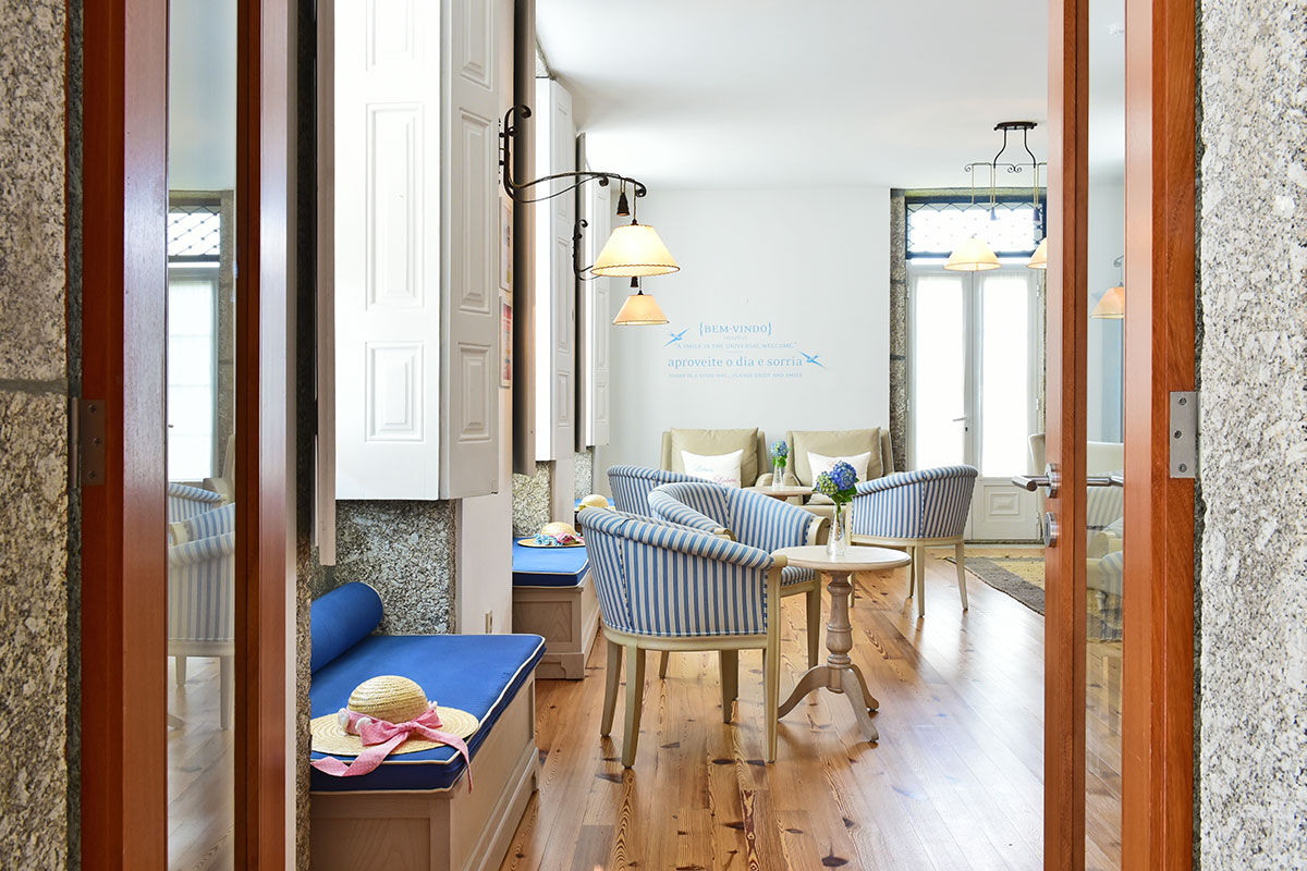 <b>Solar Egas Moniz - Charming House & Local Experiences, Paco de Sousa</b> - This manor-house hotel shows off its sophistication with a stained-glass window, climbing vines, and a wine bar. The rooms are individually decorated with murals, the library has a wood-burning stove and the garden is home to a swimming pool and a kids’ playground.