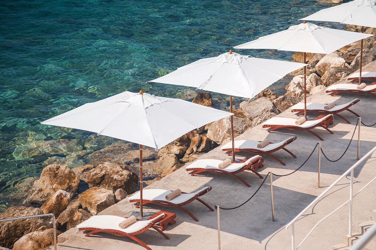 <b>Sun Gardens Dubrovnik Resort</b> - Removed from the hustle and bustle of Dubrovnik, the Sun Gardens Dubrovnik Resort is set in a quiet location on the beach. With 8 restaurants, 8 bars, 3 outdoor pools, tennis courts and a climbing wall, this luxury resort is full of vibrant activity and tranquil lounging.