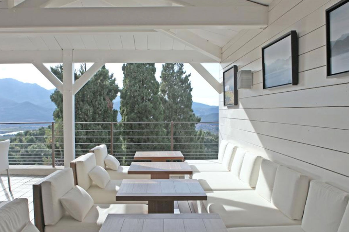 <b>U Palazzu Serenu Hotel, Oletta</b> - Featuring artworks and sculptures throughout the property, this 17th century Florentine-inspired villa is contemporary and sleek. With views of the mountains and sea from the pool, you’ll never want to leave its stone terrace.