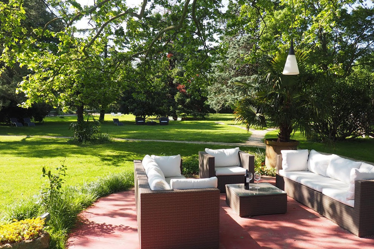 <b>Domaine de Rhodes, Avignon</b> - Sitting on an island between a split in the River Rhone, Domaine de Rhodes occupies a former 16th century hunting lodge. Full of tapestries, antiques and exotic treasures, this medieval guesthouse has an air of beckoning mystery.