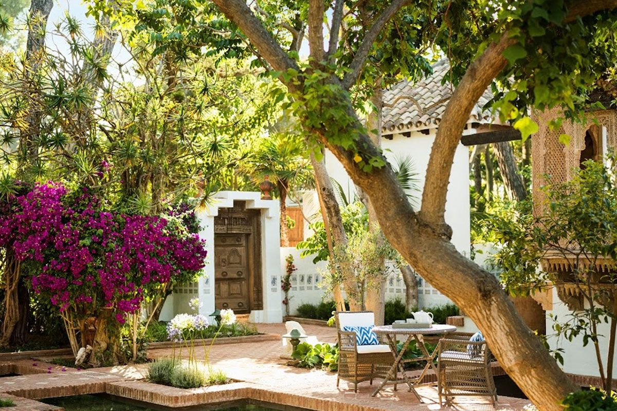 <b>Marbella Club</b> - On the heart of the ‘Golden Mile,’ the Marbella Club is an opulent beachfront hotel focused on wellbeing; it features a yoga studio, a spa with 12 treatment rooms, an outdoor saltwater pool as well as landscaped botanical gardens to wander through. The rooms are bright, airy and minimalist; the property features multiple upscale restaurants and bars, and the beach club is a hotspot for nightlife.