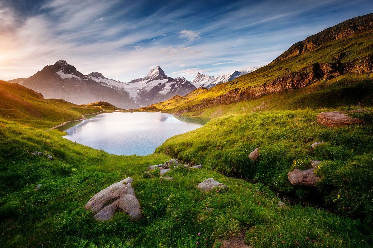 <b>Romantik Hotel Schweizerhof, Grindelwald</b> - Peacefully nestled amidst gardens and facing the opposing Alpine mountain range, this all-suite resort is perfectly situated for unrivalled hiking trips. With an elegant dining room, rustic-chic restaurant, lobby bar and both indoor and outdoor pools, the Romantik Hotel Schweizerhof is an excellent choice for the adventurous and enthusiastic traveler.