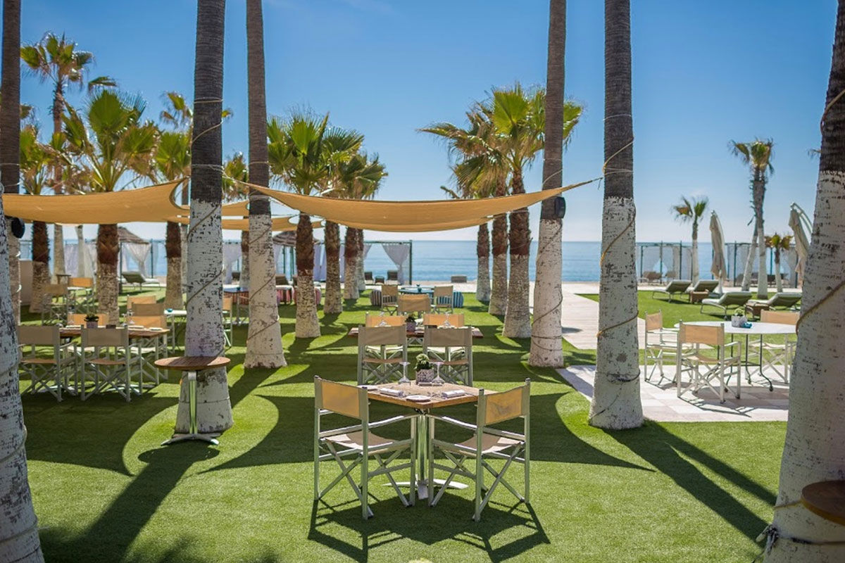 <b>Anantara Villa Padierna Palace Benahavís Marbella Resort</b> - Surrounded by gardens and with views of the Mediterranean Sea, this grand hotel is sophisticated, refined, and draws guests with its blush colored exterior. The property boasts 8 restaurants, 3 golf courses, indoor and outdoor pools, a beach club, and a posh spa.