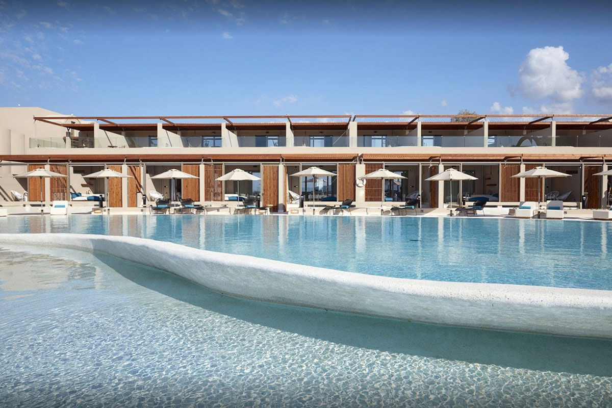 <b>Domes Noruz Chania, Autograph Collection, Chania</b> - This adults-only lifestyle resort is a dreamy seaside oasis for the cosmopolitan traveler. With modern Greek design, and views of Agioi Apostoli Beach at every turn, guests can stimulate their senses and awaken their curiosity. A short taxi ride delivers guests to the lively, yet sophisticated town of Chania.