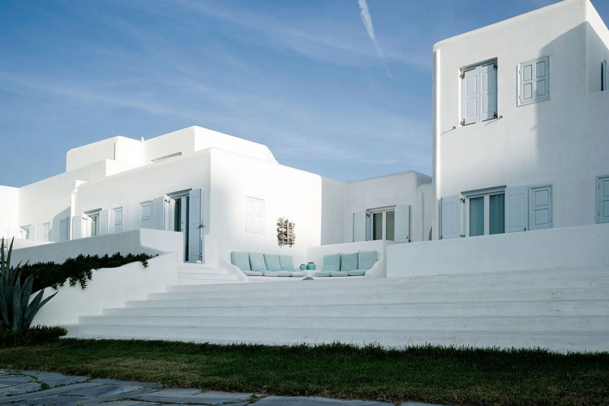 <b>Mykonos Bay, Mykonos Town</b> - Set on a sandy beach, and a short walk into town, Mykonos Bay Hotel offers the best of both worlds. It features bright rooms with whitewashed walls, a restaurant with Mediterranean cuisine, an outdoor saltwater pool, poolside bar — even bikes for loan. What more could you ask from this Aegean dream?