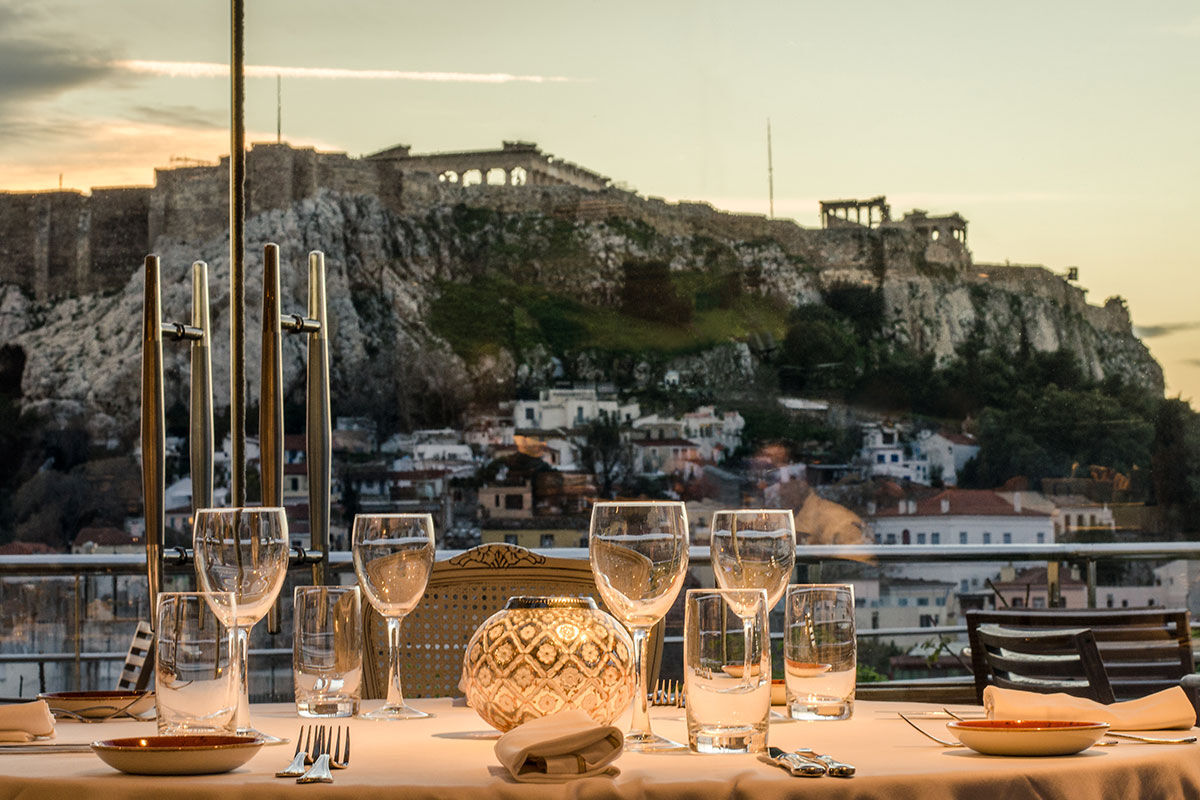 <b>Electra Palace</b> - Nestled in the center of the Old Town, Electra Palace is a 15-minute stroll to the Acropolis and Parthenon. With a Mediterranean eatery, rooftop restaurant, spa and pool, this upscale hotel is hospitable and aristocratic.
