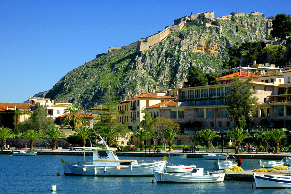 <b>3Sixty, Nafplion</b> - Set within a refurbished 19th century neoclassical house, this boutique hotel is in the heart of Nafplio’s historical center and within walking distance to the picturesque harbor. With a luxe-sleek design, the 3Sixty Hotel draws guests seeking class with a little local flair.