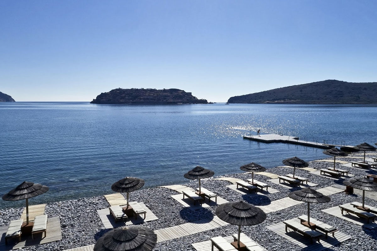 <b>Blue Palace, Elounda</b> - Tucked away on the Gulf of Elounda, the Blue Palace welcomes guests with refined, contemporary bungalows and breathtaking architecture. A real modern luxury experience, this resort features five restaurants, three bars, a spa, gym, and private beach.
