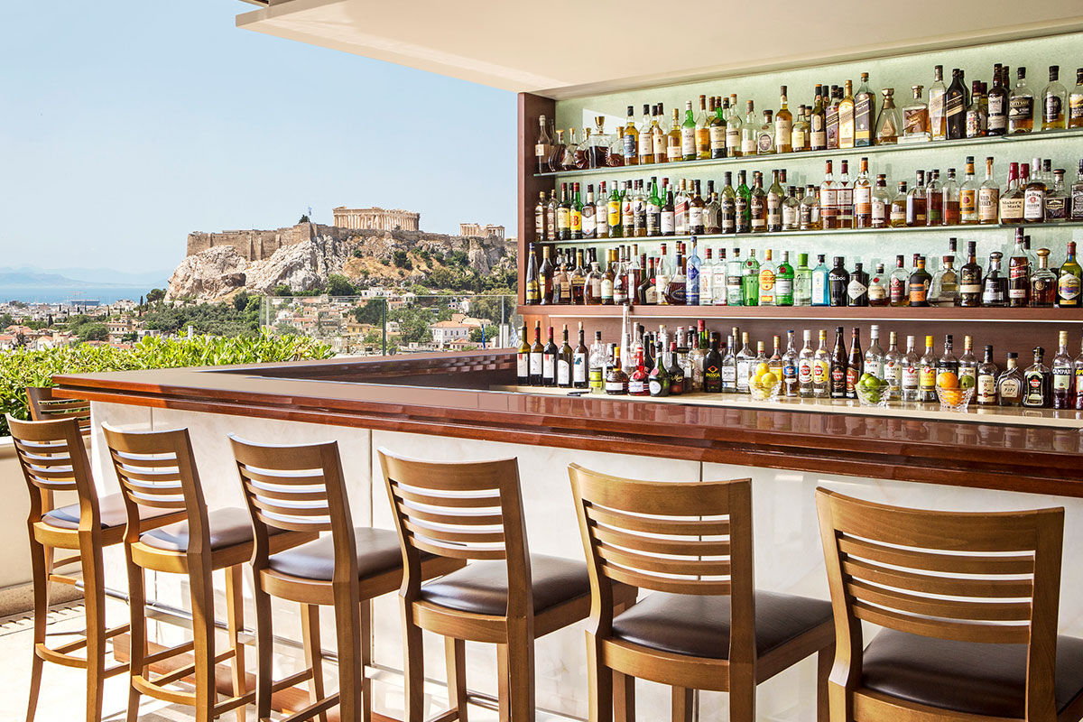 <b>Grande Bretagne</b> - Dating back to 1874, this luxury hotel is situated in the historic center of Athens and is central to all historic monuments. With plush, sophisticated rooms, an elegant rooftop bar, refined cigar lounge, two pools and three restaurants, you couldn’t ask for more!
