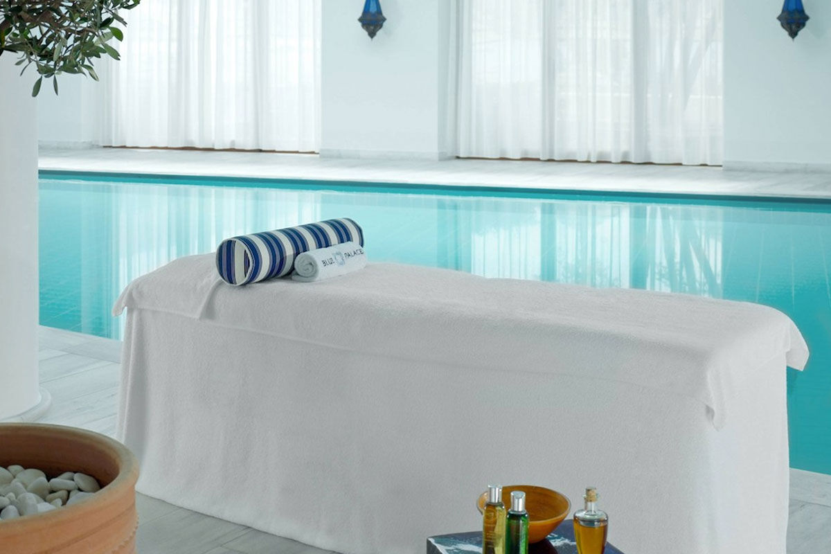 <b>Blue Palace, Elounda</b> - Tucked away on the Gulf of Elounda, the Blue Palace welcomes guests with refined, contemporary bungalows and breathtaking architecture. A real modern luxury experience, this resort features five restaurants, three bars, a spa, gym, and private beach.