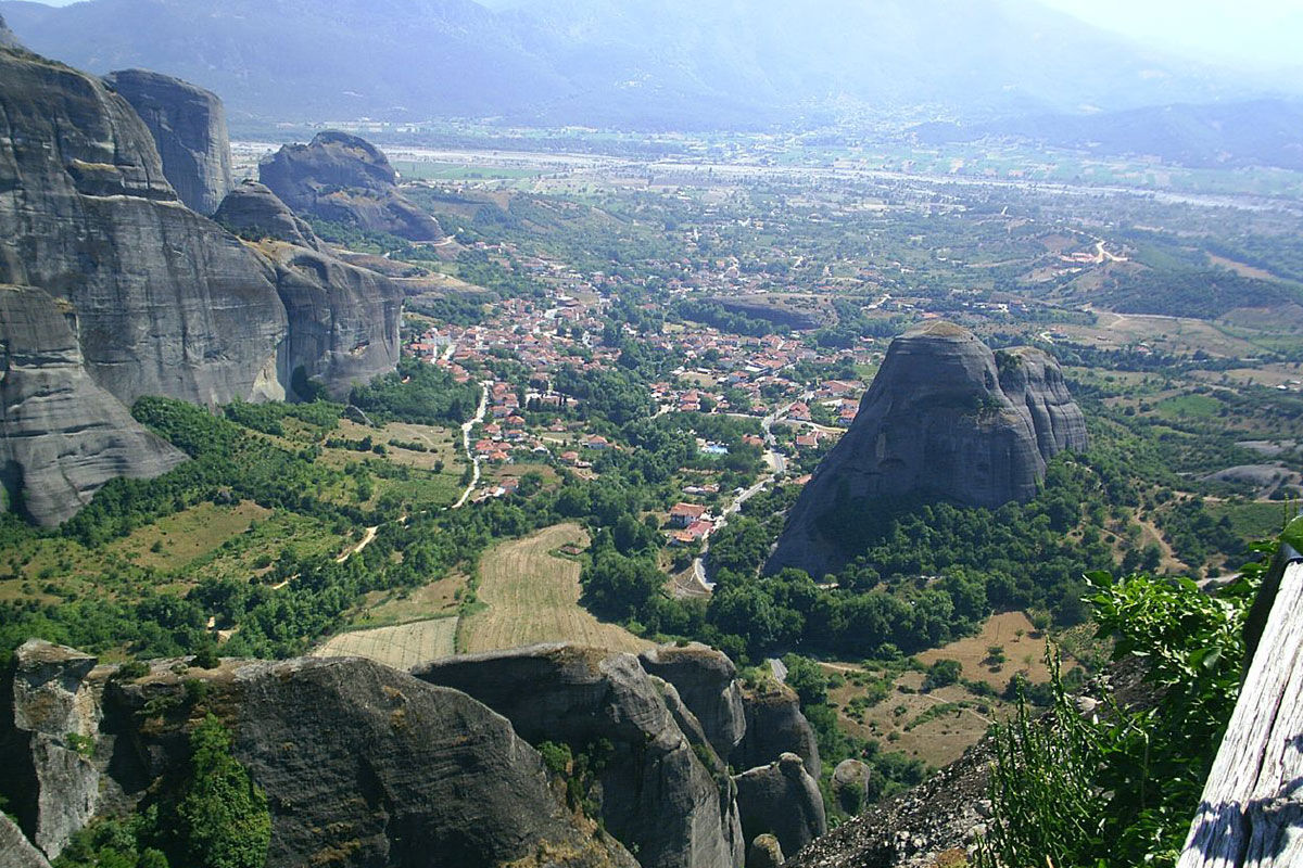<b>Dellas Boutique Hotel, Kastraki</b> - With views of Meteora’s rocky landforms, this down to earth hotel features dark wood furnishings and stonework, bringing a natural feel to your stay. Meteora is classed as a World Heritage Site and the nearby monasteries are built on 14th century sandstone rock pillars — you won’t want to miss these natural beauties.