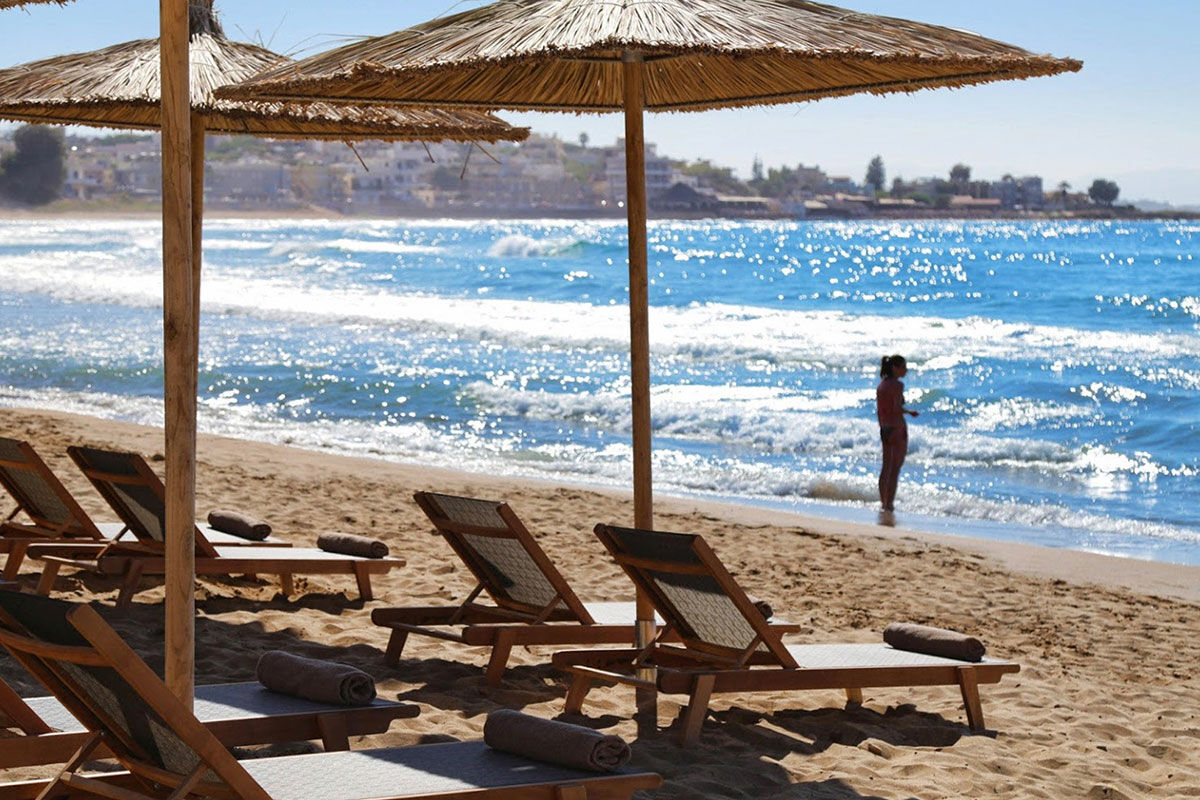 <b>Domes Noruz Chania, Autograph Collection, Chania</b> - This adults-only lifestyle resort is a dreamy seaside oasis for the cosmopolitan traveler. With modern Greek design, and views of Agioi Apostoli Beach at every turn, guests can stimulate their senses and awaken their curiosity. A short taxi ride delivers guests to the lively, yet sophisticated town of Chania.