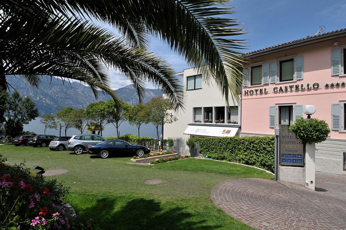 <b>Castello - Lake Front Hotel & Living Suites, Malcesine</b> - On the shores of Lake Garda, Hotel Castello is the perfect place to relax under a parasol on the private beach or dine on the lakefront terrace restaurant. It has an airy charm and is within walking distance of the historical alleyways downtown.