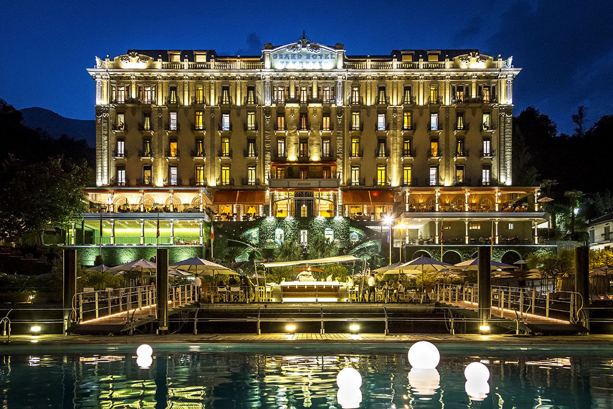 <b>Grand Hotel Tremezzo, Tremezzo</b> - With an old-school glamour feel, the Grand Hotel Tremezzo towers over Lake Como with its rich history and 100-year-old gardens. This lakeside property boasts three pools, five Italian restaurants, poolside bar, Espa three-story spa, and panoramic relaxation lounge.