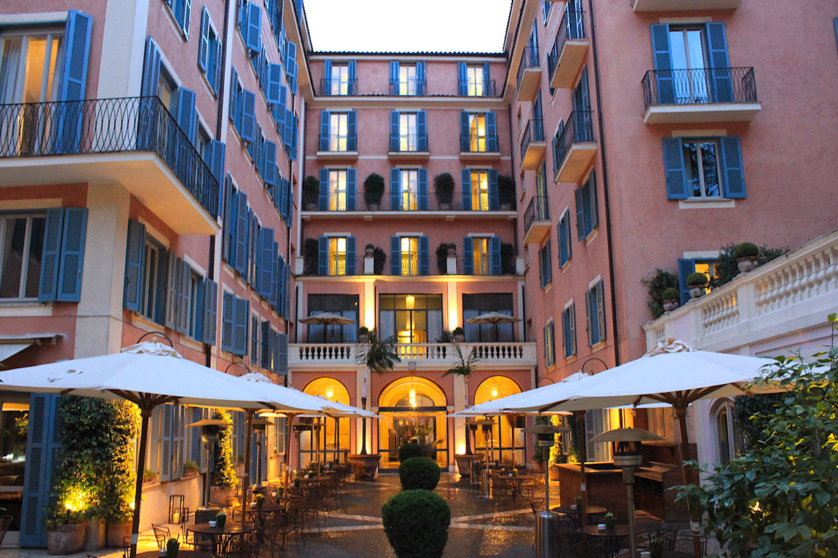 <b>Hotel de Russie</b> - The classical and cosmopolitan come together at Hotel Russie with a Mediterranean tiered Secret Garden, Stravinskij Bar and spa. Located between Piazza del Popolo and the Spanish Steps, you are only minutes away from deep rooted history while staying in one of the Eternal City’s most prestigious luxury hotels.